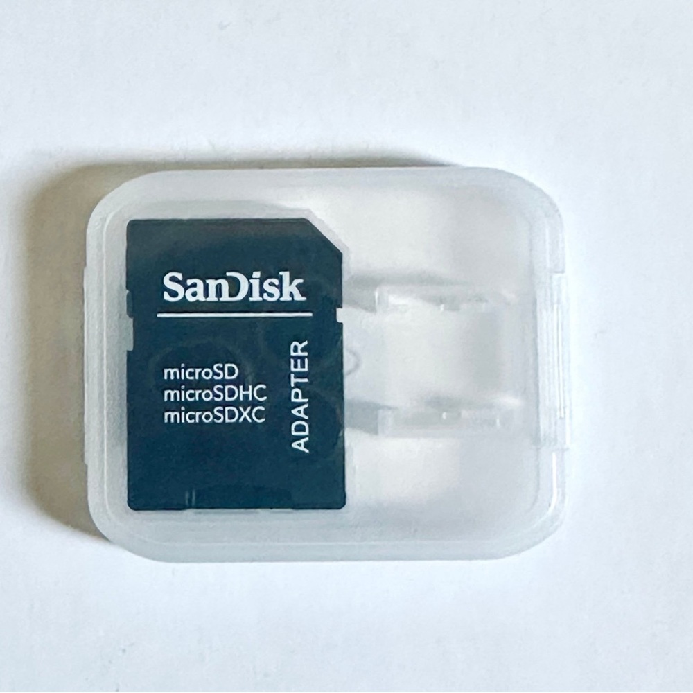 SanDisk Micro SD to SD SDHC Card Adapter (Card Not Included)